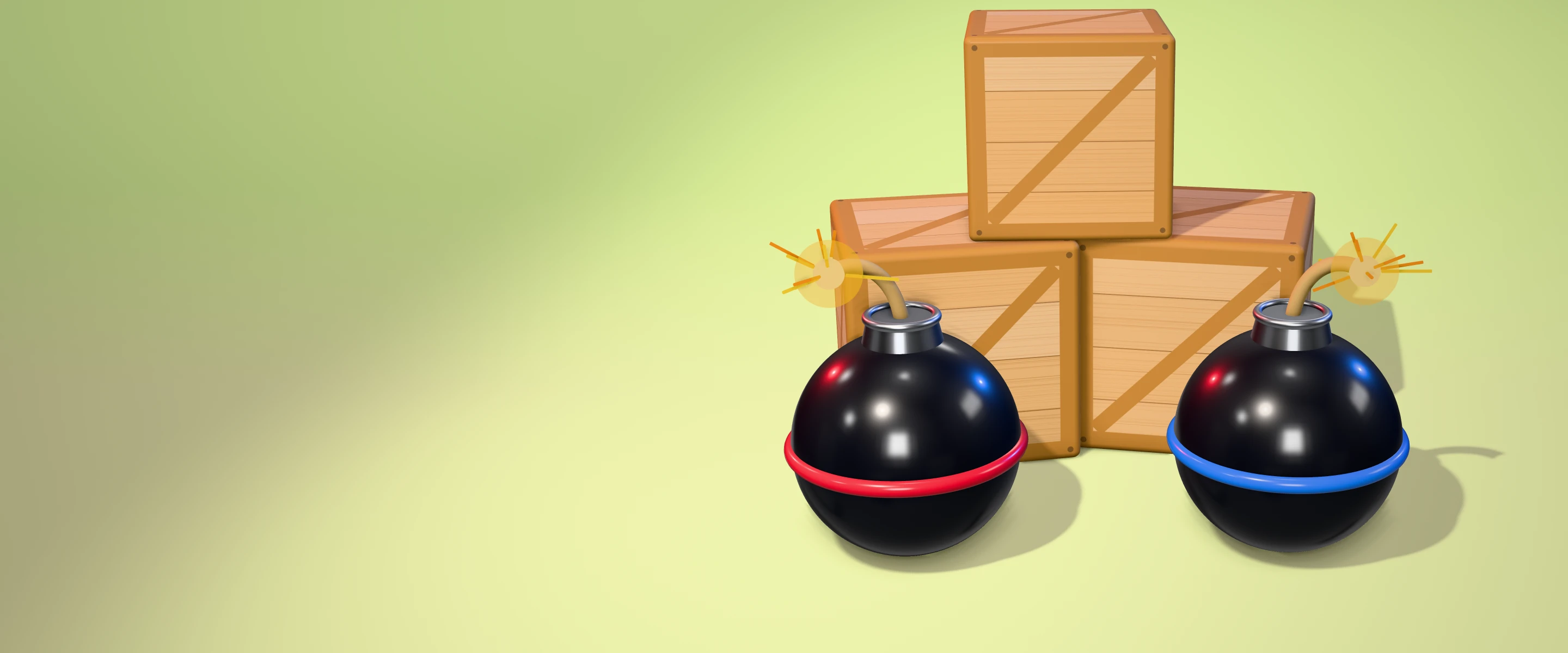 Bomb Maze in Pearcade, Red against Blue